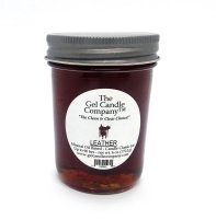 Leather 90 Hour Gel Candle Classic Jar (image for) Leather 90 Hour Gel Candle Classic Jar
